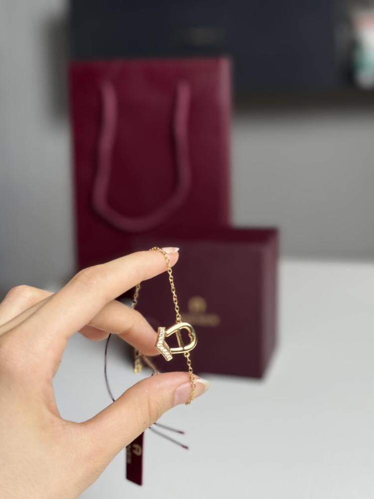 اجنر اسواره فاشن بالسهم ذهبي بالكريستال FASHION BRACELET gold arrow