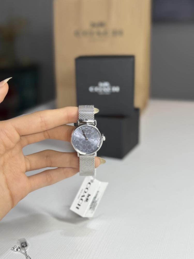 ساعة كوتش طقم ساعة بيري مع اسوار coach perry watch set