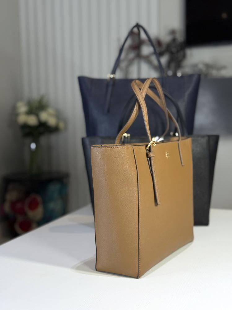 توت توري برتش ايمرسون بجلد سفيانو (اللون من الخيارات) Tory Burch 134836 Emerson