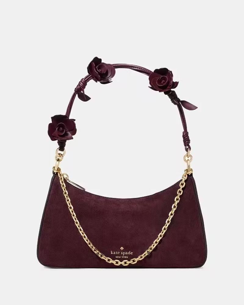 كيت سبيد على الطلب 3-4 اسابيع بالورد SHLDR BAG Grenache