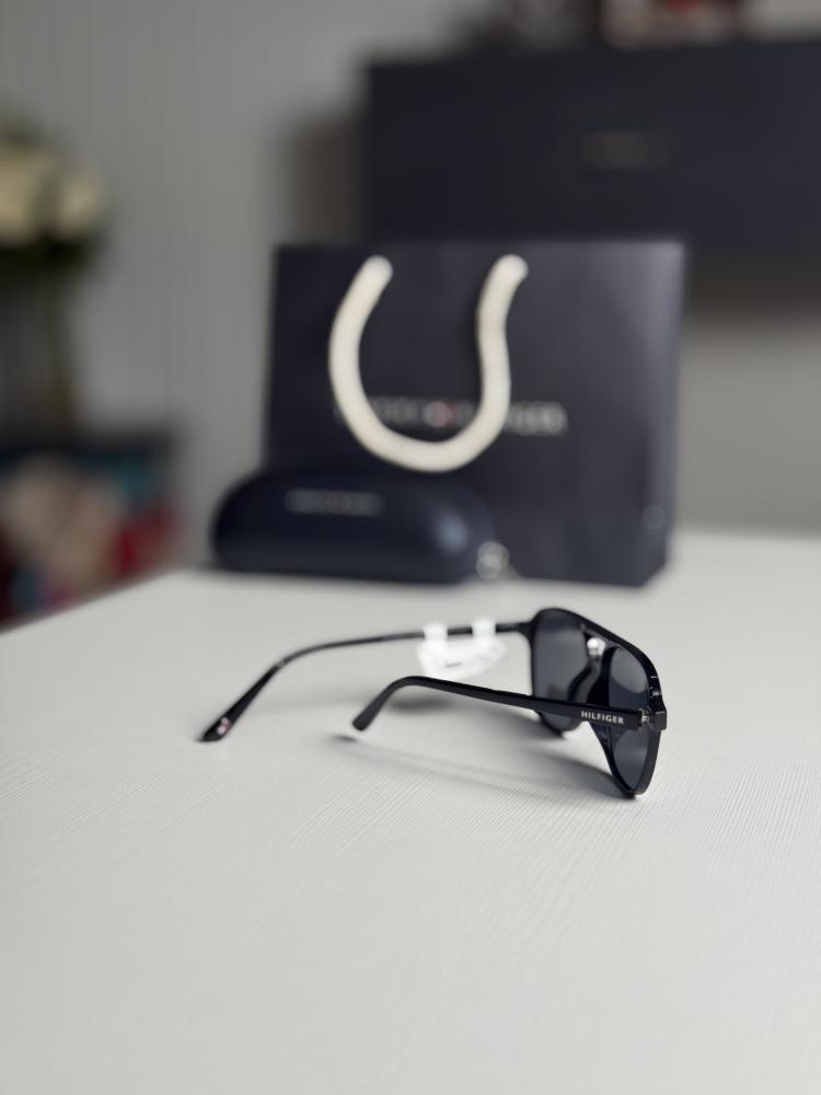 تومي هيلفيقر نظاره رجاليه بلاستيك فريم افياتور tommy hilfiger men square sunglasses 54mm