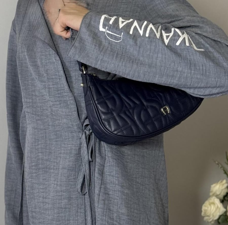 اجنر شنطة ديادورا كحليه كتف Diadora XS 135041 shoulder bag by Aigner
