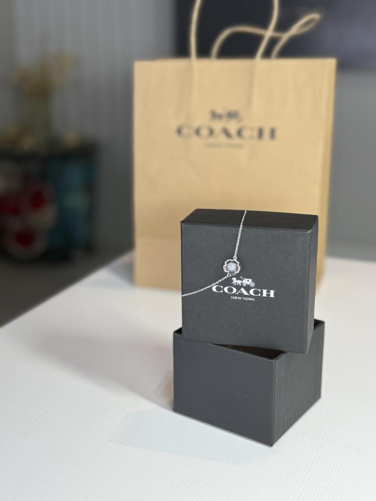 ساعة كوتش طقم ساعة بيري مع اسوار coach perry watch set