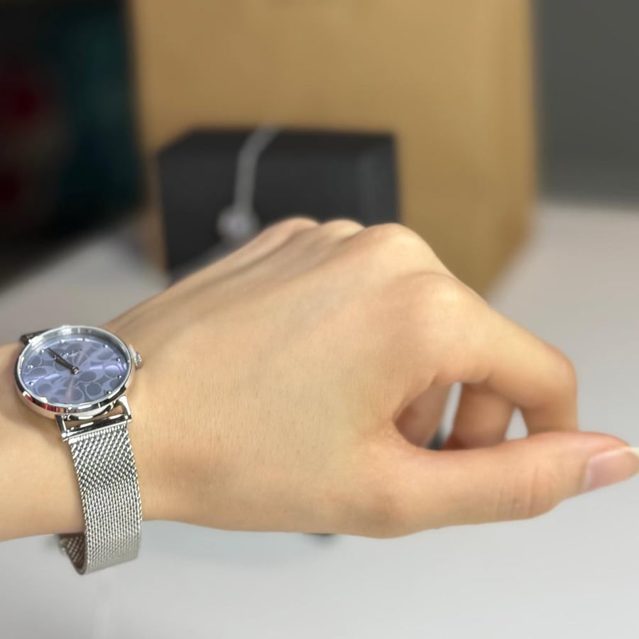 ساعة كوتش طقم ساعة بيري مع اسوار coach perry watch set