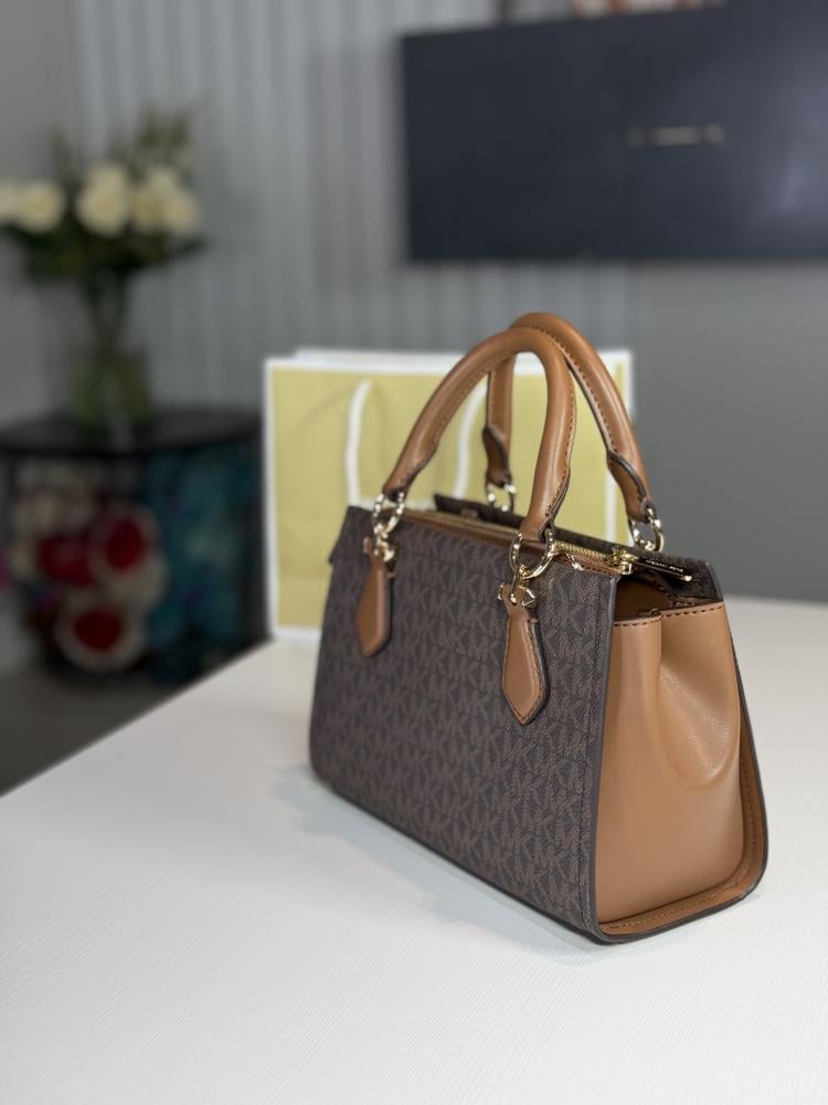 مايكل كورس مارلين ساتشل سجنشر بني Michael Kors MARILYN Crossbody bag BROWN