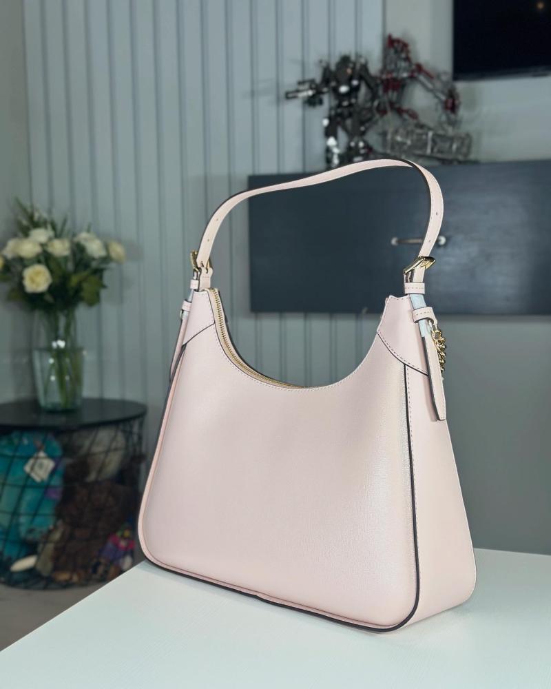 مايكل كورسwilma shoulder bag powder blush ميديم ويلما كتف- وردي/ ذهبي