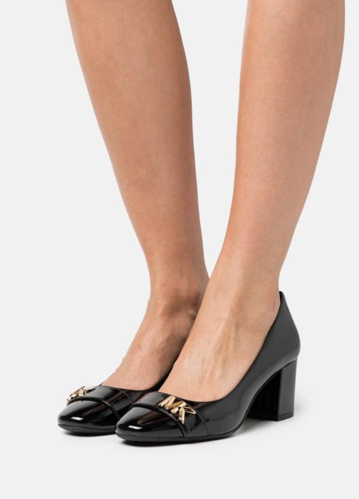 كعب مايكل كورس جلي فليكس اسود لامع Michael Kors JILLY FLEX - Classic heels - black