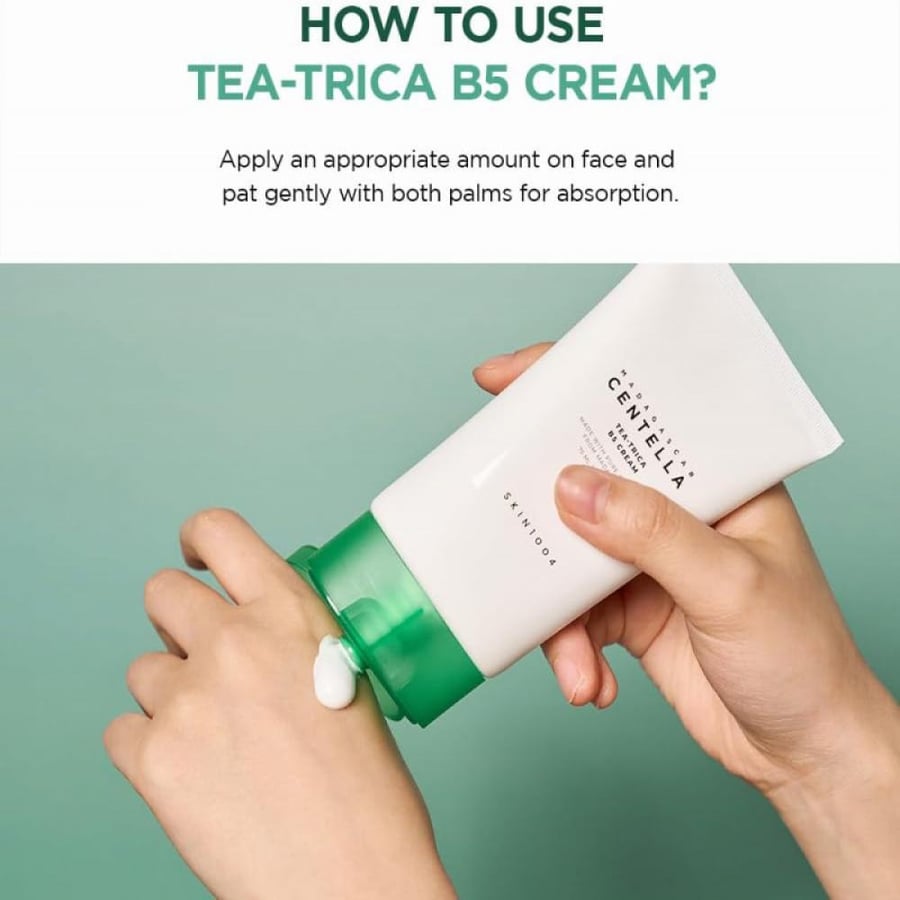 Knife 1004 - Cream B5 Triaca for calming and moisturizing the skin with Centella extract 75 ml