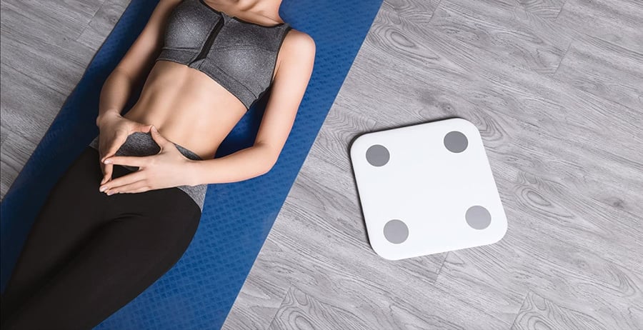 ميزان شاومي Mi Smart Scale 2 الذكي - أبيض
