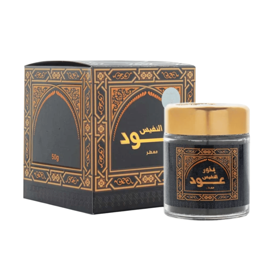بخور عود معطر النفيس من بانافع للعود - 50 جرام