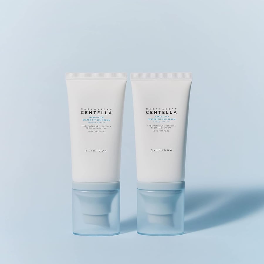 سيروم واقي شمس هيلو سيكا عبوة مزدوجة 50 SPF+ سينتيلا من سيكن 1004 - 50+50مل