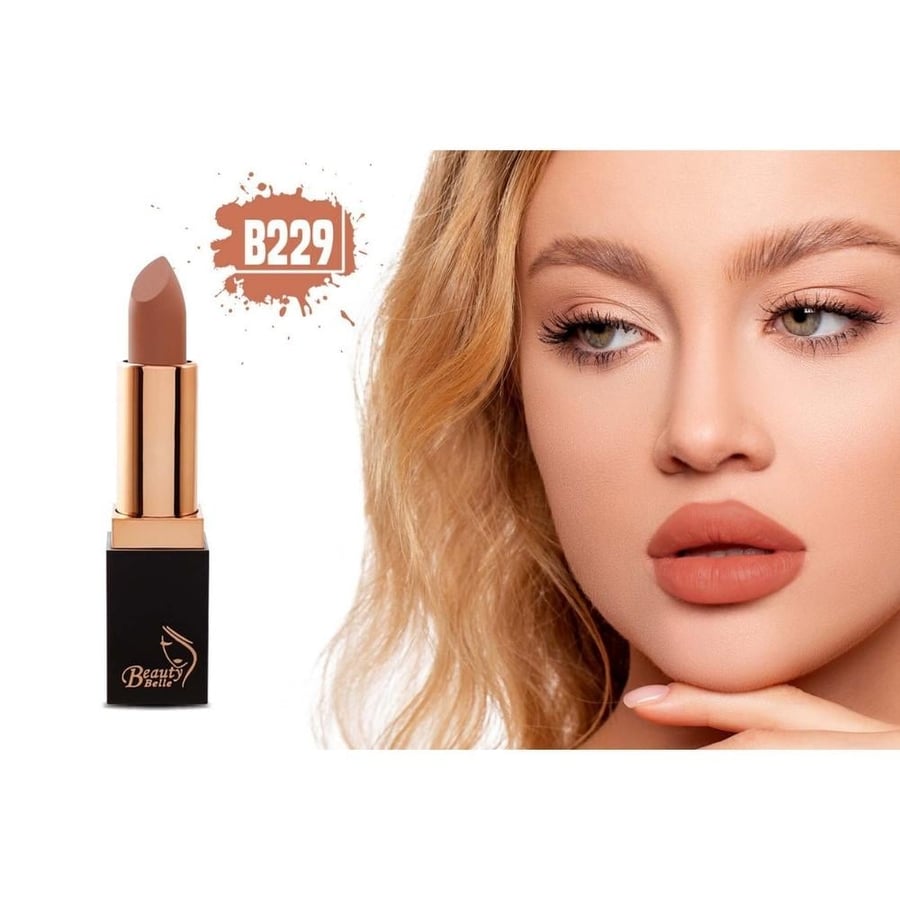 أحمر شفاه روج كريمي مطفي من بيوتي بيل - B 229