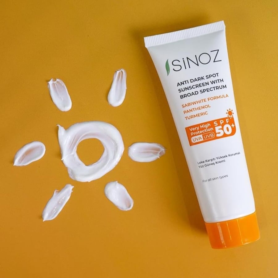 كريم مضاد للبقع الداكنة بعامل حماية SPF50+ من سينوز - 50 مل
