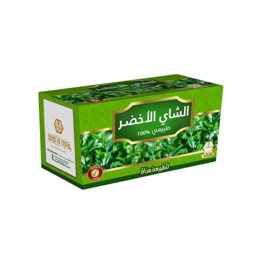 شاي الاخضر طبيعي من وادي النحل -30 كيس