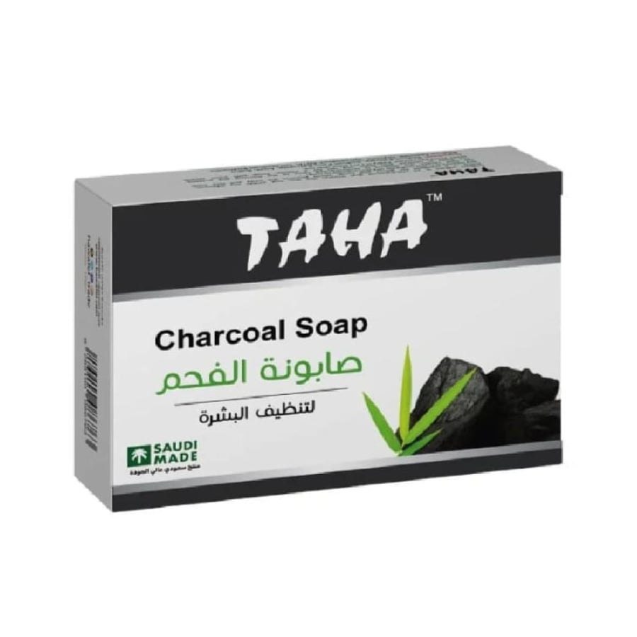 صابونة الفحم لتنظيف البشرة من طه 125 جم