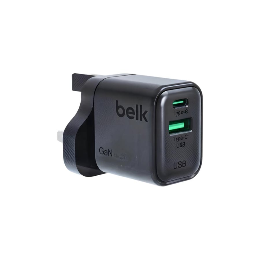 شاحن جداري بقوة 33 واط بمنفذين USB-A وUSB-C من بيلك-BL-H5