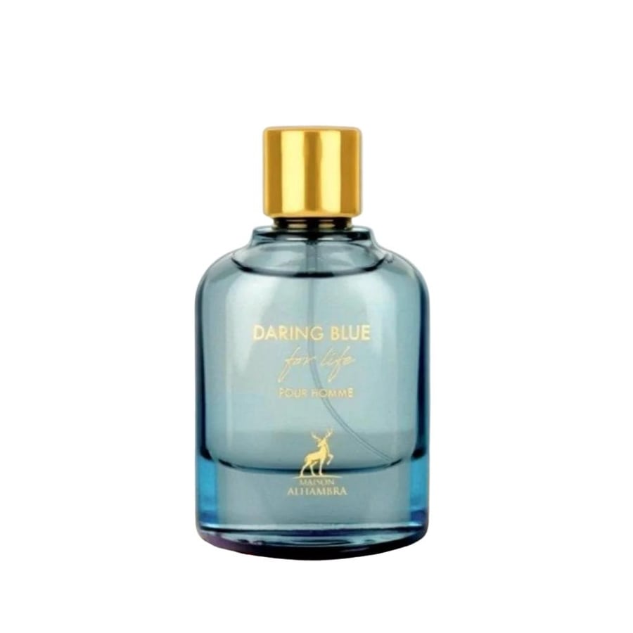عطر دارينج بلو فور لايف أو دي برفيوم للرجال من ميزون الهامبرا - 100 مل