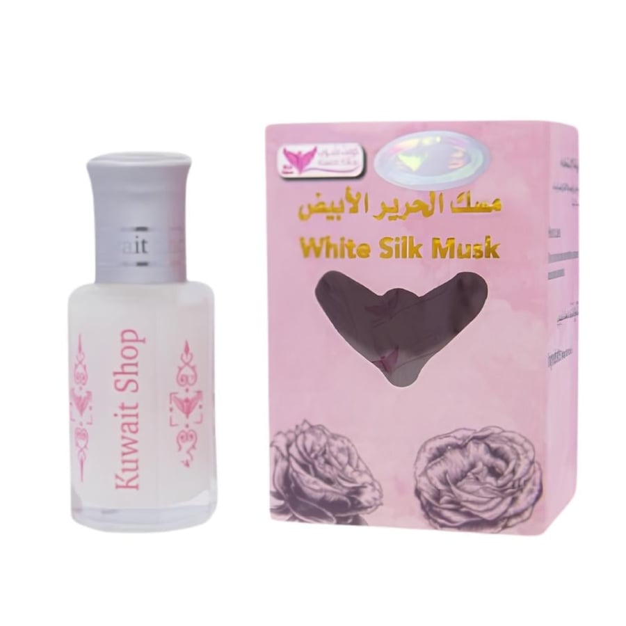 مسك الحرير الأبيض من كويت شوب - 12 مل