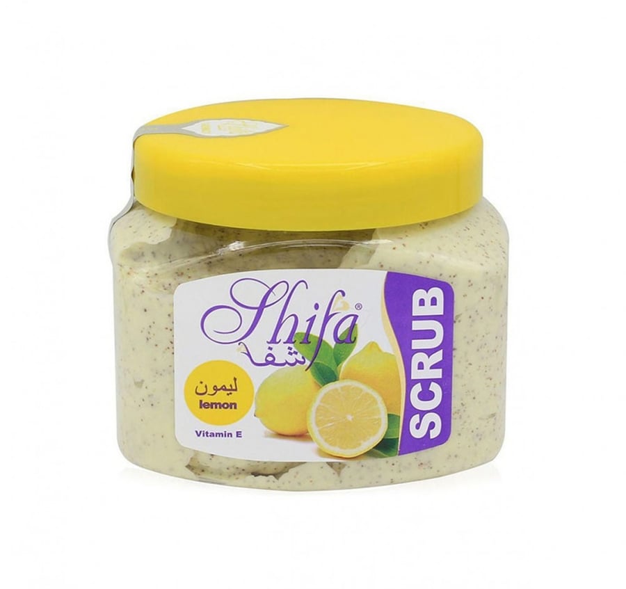 صنفرة الوجه والجسم شفا ليمون