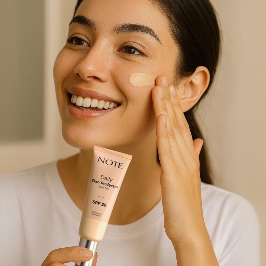 كريم أساس ديلي سكين بعامل حماية SPF50 من نوت - 140