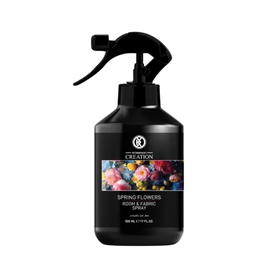 معطر المنزل والمفروشات رائحة أزهار الربيع من كريسيون كرياشن - 500 مل