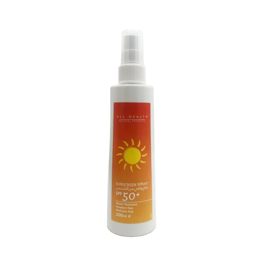 بخاخ واقي من الشمس + SPF50 من اول هيلث 200 مل