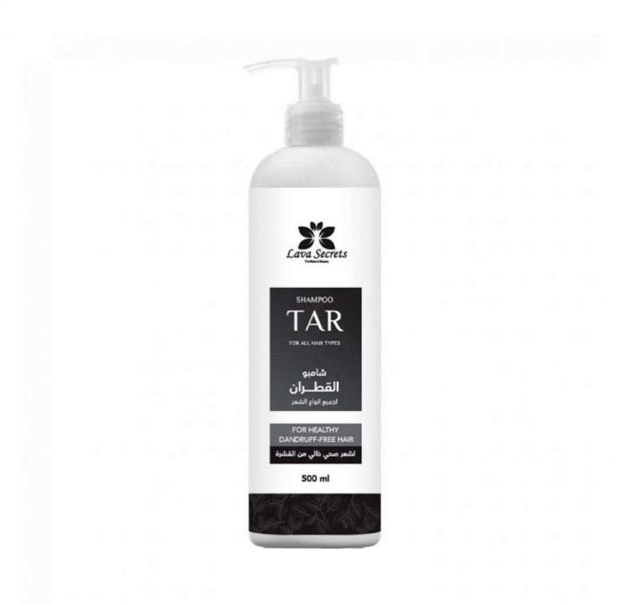 Lava Secrets Tar Shampoo, protecting hair from dandruff, 500 ml
