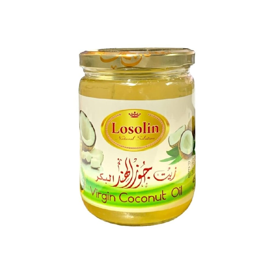 زيت جوز الهند البكر من لوزلين 450 جم