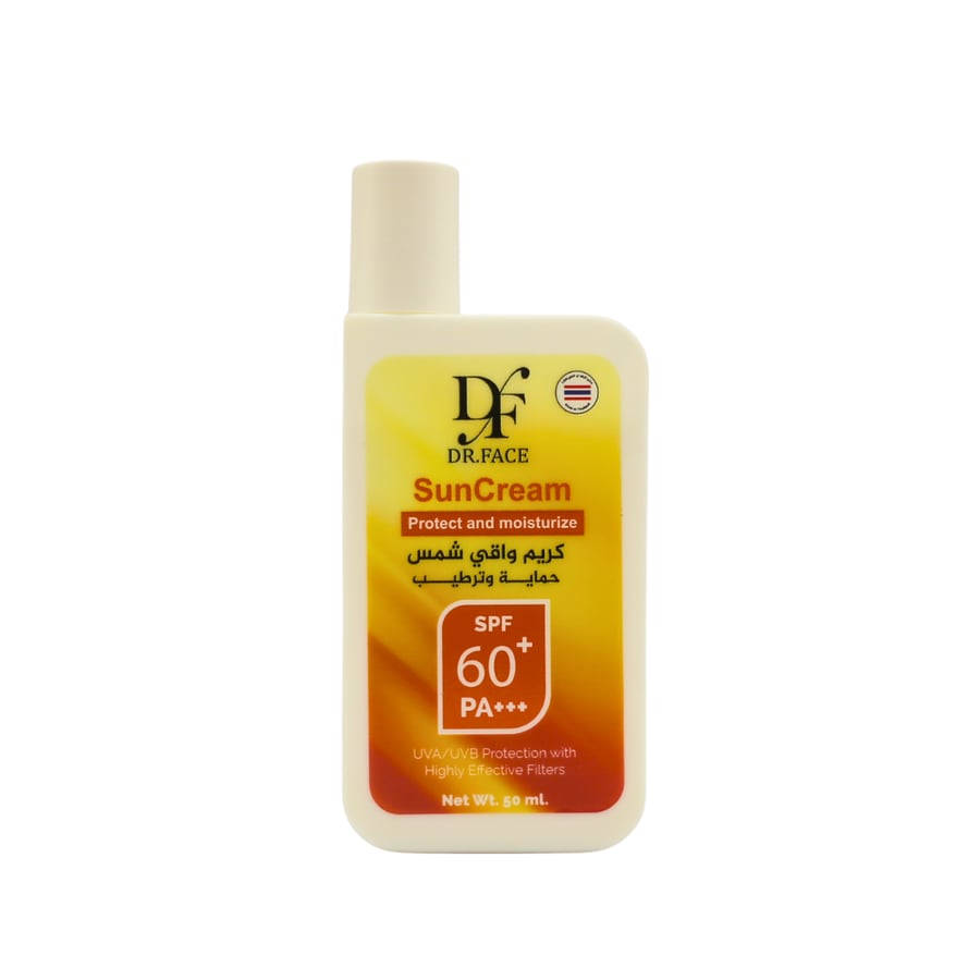 كريم واقي شمس بعامل حماية SPF 60 من دكتور بودي - 50 مل