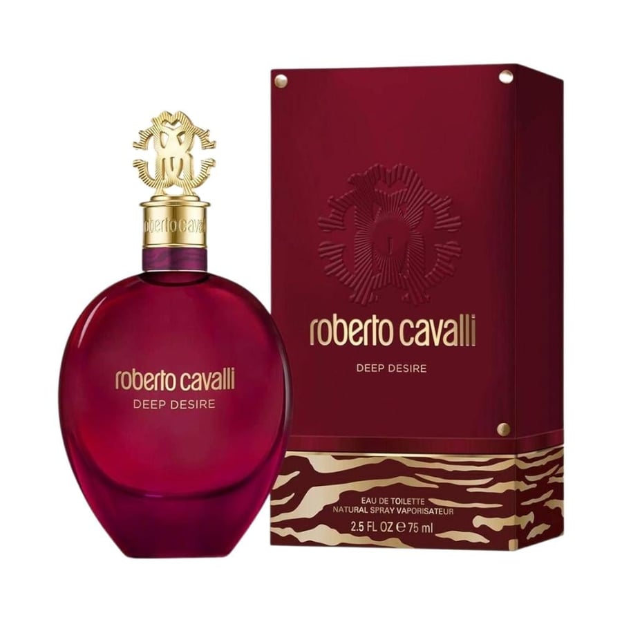 عطر ديب ديزاير للنساء او دو بارفيوم من روبرتو كفالي- 75مل