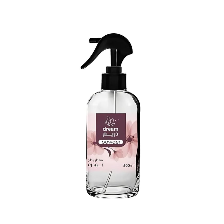معطر جو ومفارش برائحة البودرة من دريم - 500 مل