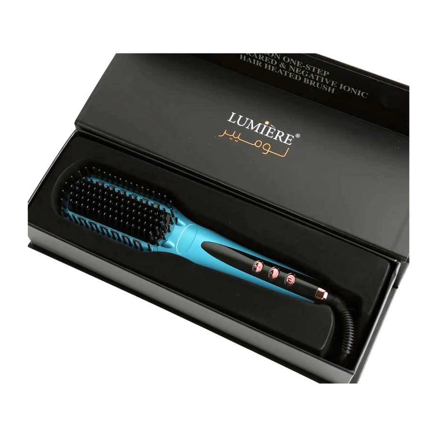 استشوار شعر حرارية بدون صوت لون ازرق 450 فهرنهايت من لوميير HS1012