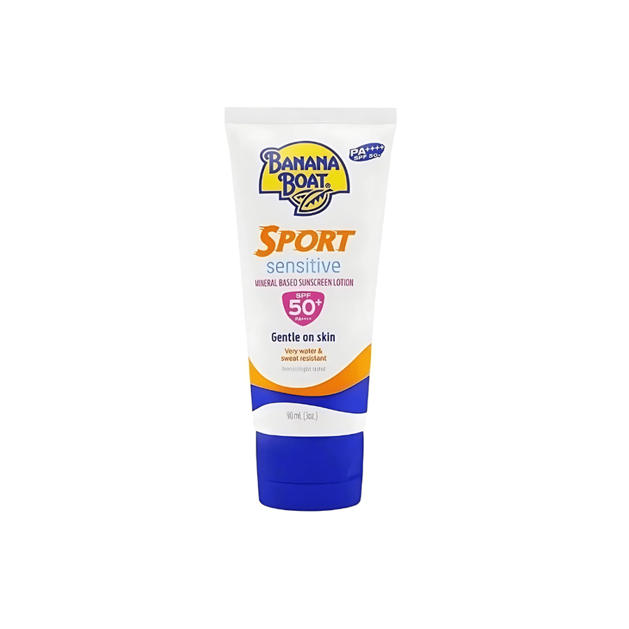 لوشن واقي شمس سبورت للبشرة الحساسةSPF 50 من بانانا بوت90 مل