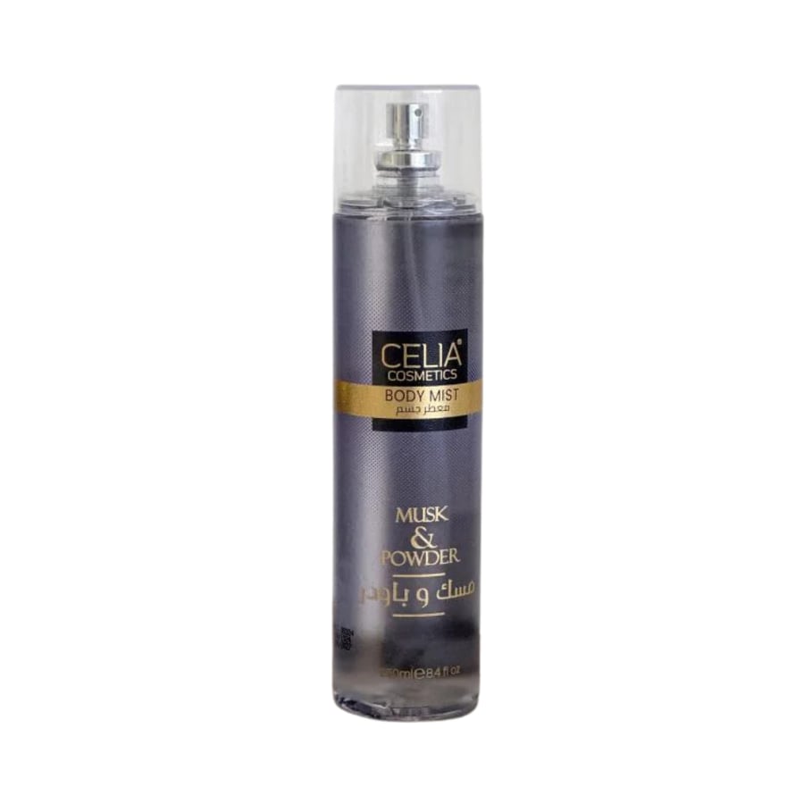 معطر جسم مسك وباودر من سيليا - 250 مل