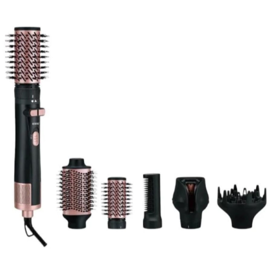 مصفف الشعر 6 في 1 الاحترافي ريبون - 1200 واط - RE-2158