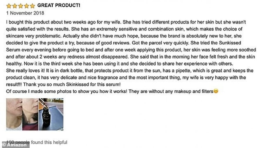 skin kissed serum