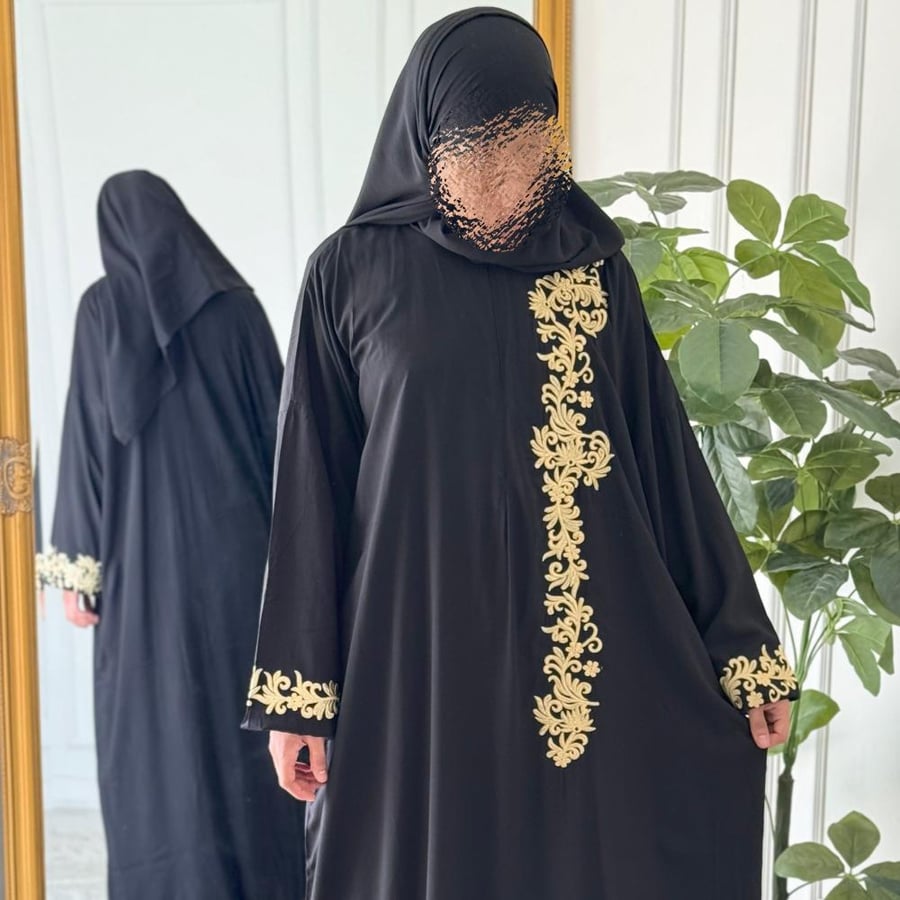 طقم صلاة اسفنج طبي تطريز الخزامى ( ألوان متعددة )