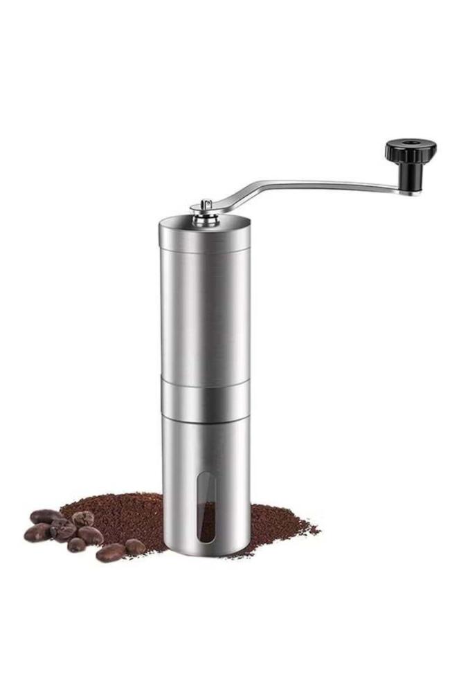 Hand coffee grinder silver standard
