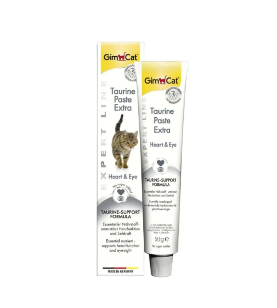 Jim Cat Taurine Vitamin Squeezer for Eye and Heart Health 50g