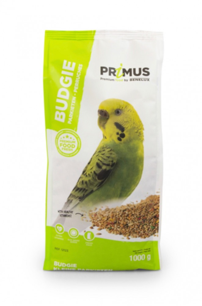 Benelux Premos mixed blend of grains for budgerigar bird 1 kilogram