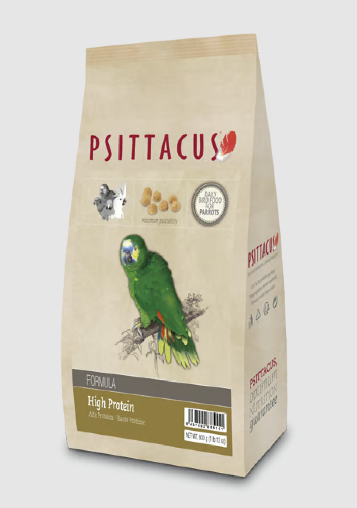 Sitacos High Protein Daily Parrot Food 800g