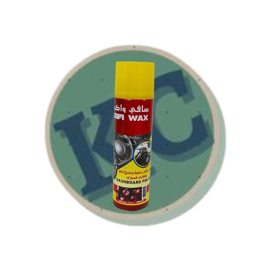 سافي واكس ملمع طبلون وديكور السيارة برائحة الكرز