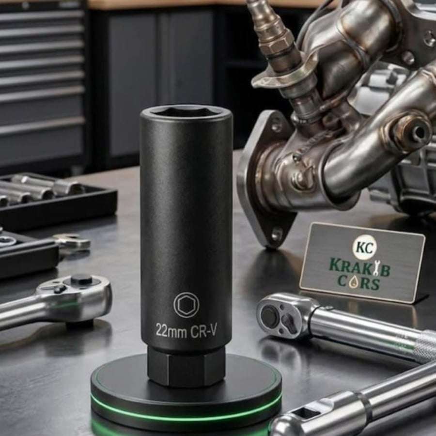 حبة فك وتركيب حساس الأكسجين O2 Sensor Socket – مقاس 22 مم
