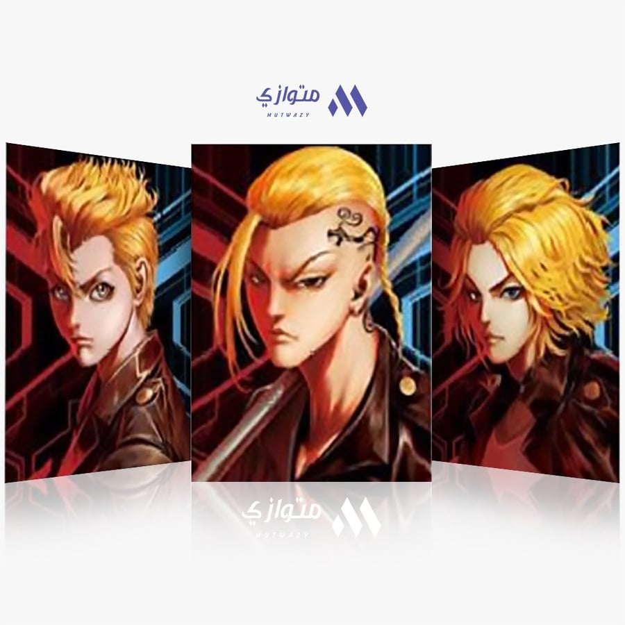 3D animated anime poster - Tokyo Revengers