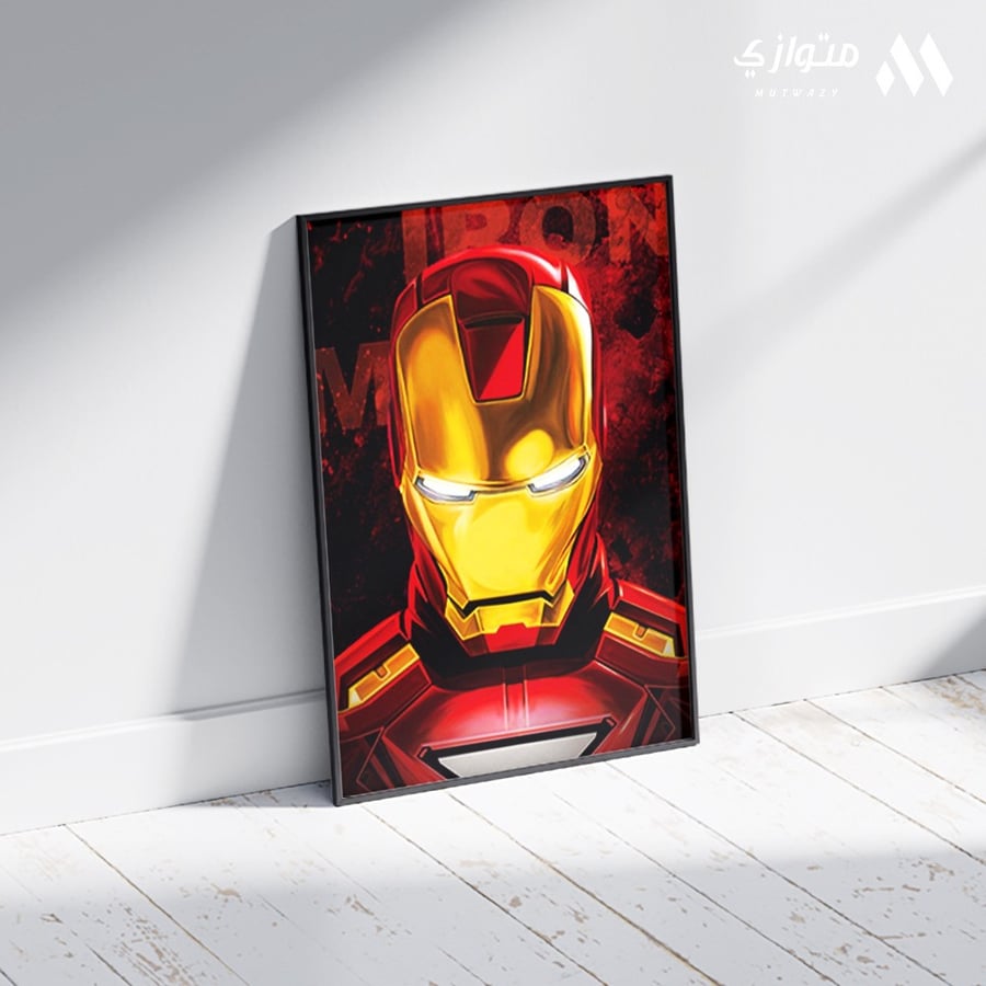 Marvel 3D animated poster - Iron Man