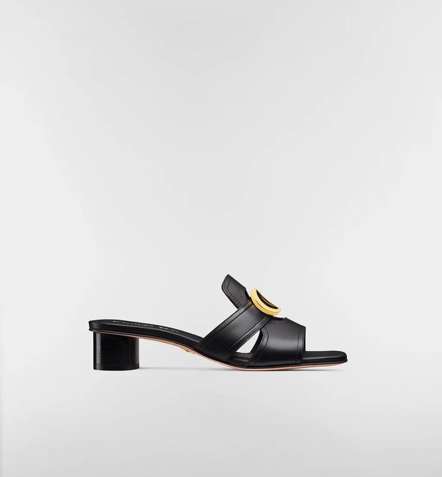 حذاء ديور 30 مونتين هيلد سلايد – Dior 30 Montaigne Heeled Slide
