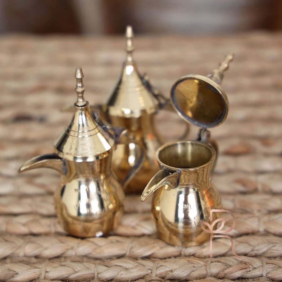دلة نحاس ميني ( صغير )