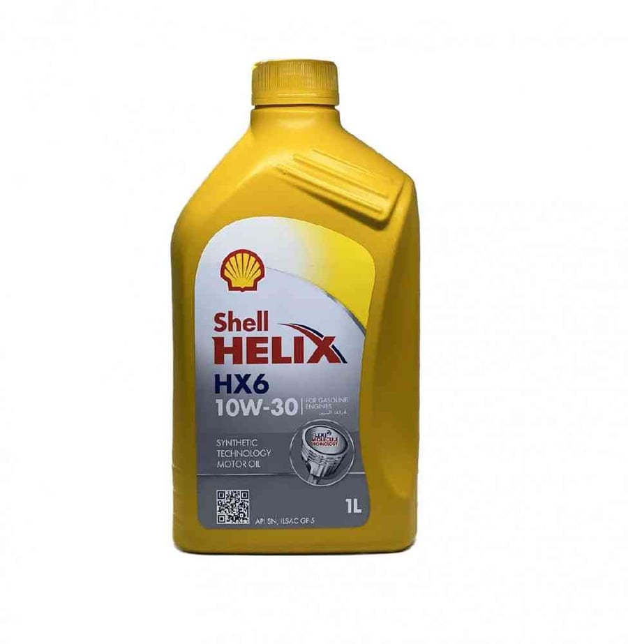 صورة زيت شل هيلكس HX6 10W30 بجودة أصلية عالية