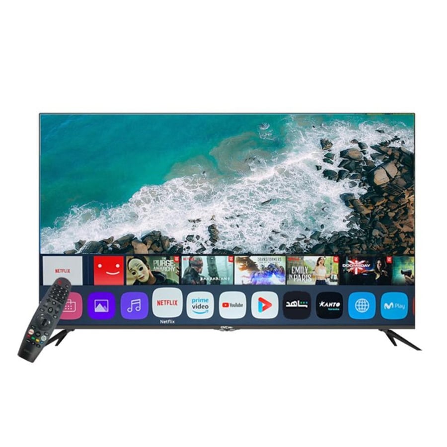 شاشة 85 بوصة سمارت ريموت ماجيك مع رسيفر GVC PRO 85GW6100 WBOS 4K