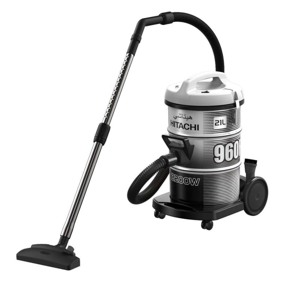 مكنسة هيتاشي 2200 وات 21 لتر  CV-960FSS220BK